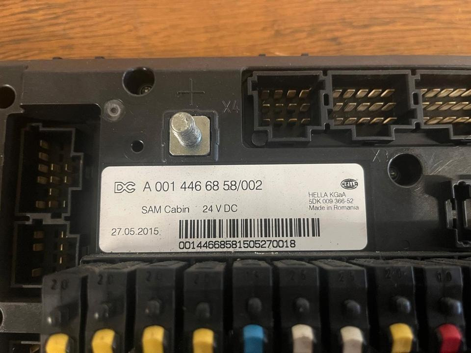 Mercedes Actros MP4 SAM Cabin Sicherungskasten A0014466858 - Fuse: picture 3 Mercedes Actros MP4 SAM Cabin Sicherungskasten A0014466858 - Fuse: picture 3