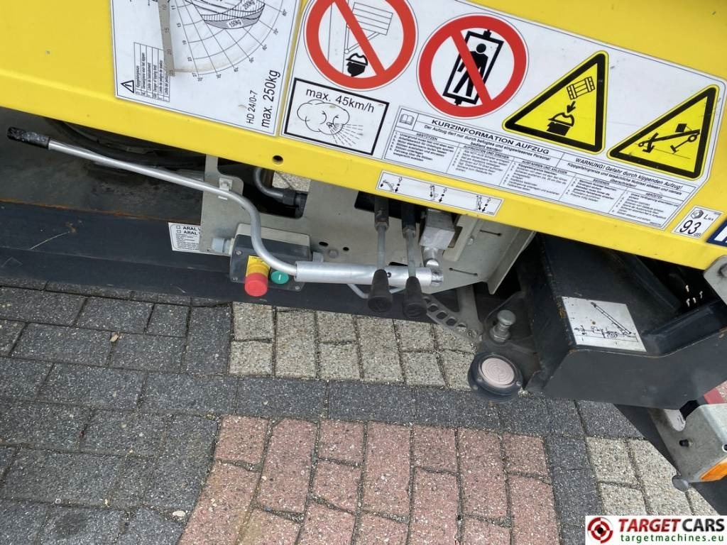 Aerial platform Böcker Boecker HD24/0-7 Material Trailer Lift 2320cm: picture 12