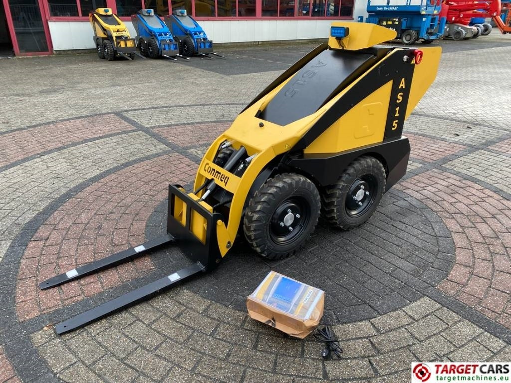 Conmeq AS15 Mini Skid Steer Electric Wheel Loader - Skid steer loader: picture 1 Conmeq AS15 Mini Skid Steer Electric Wheel Loader - Skid steer loader: picture 1