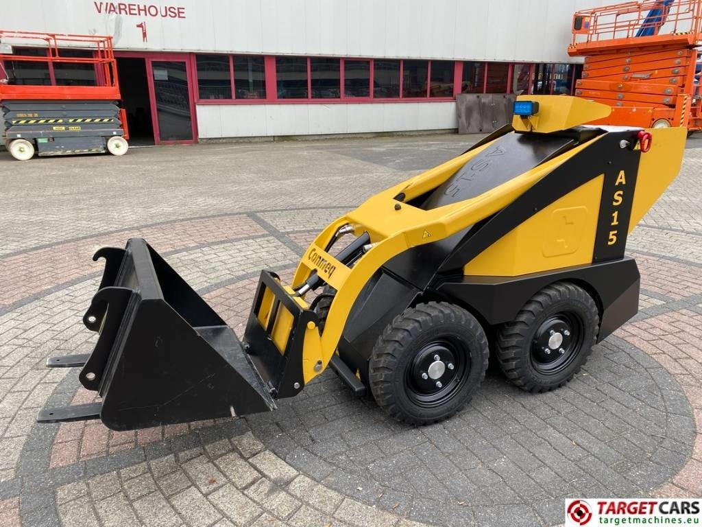 Conmeq AS15 Mini Skid Steer Loader 4x4 Electric - Wheel loader: picture 1 Conmeq AS15 Mini Skid Steer Loader 4x4 Electric - Wheel loader: picture 1