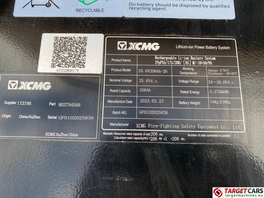 New Scissor lift XCMG XG1008AC Lithium LI-ION Scissor Work Lift 1000cm: picture 15