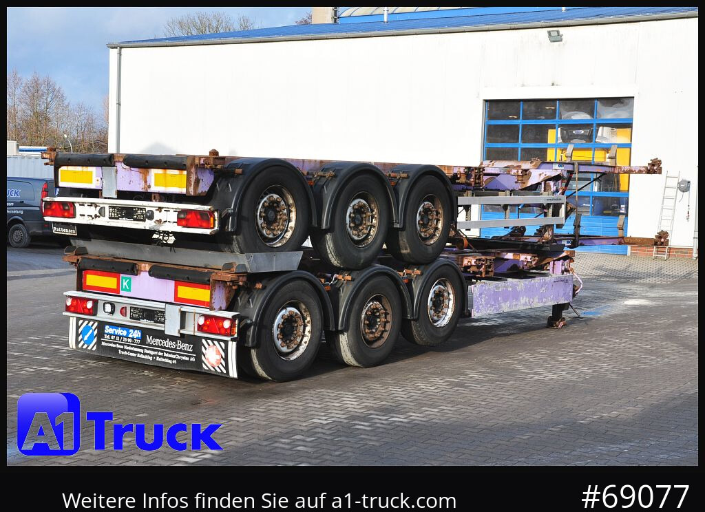 Container transporter/ Swap body semi-trailer CARNEHL CCS/HS HighCube 20,30,40: picture 9
