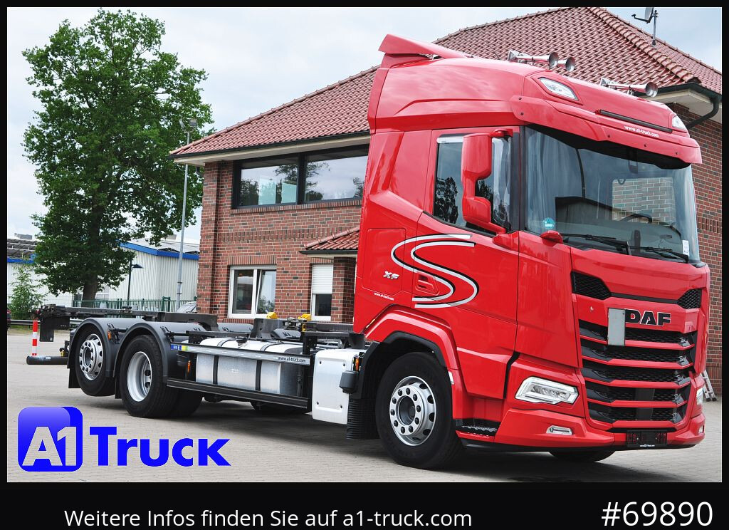 DAF XF 480, BDF, 7,45, 7,82, Lift-Lenkachse, - Container transporter/ Swap body truck: picture 1 DAF XF 480, BDF, 7,45, 7,82, Lift-Lenkachse, - Container transporter/ Swap body truck: picture 1