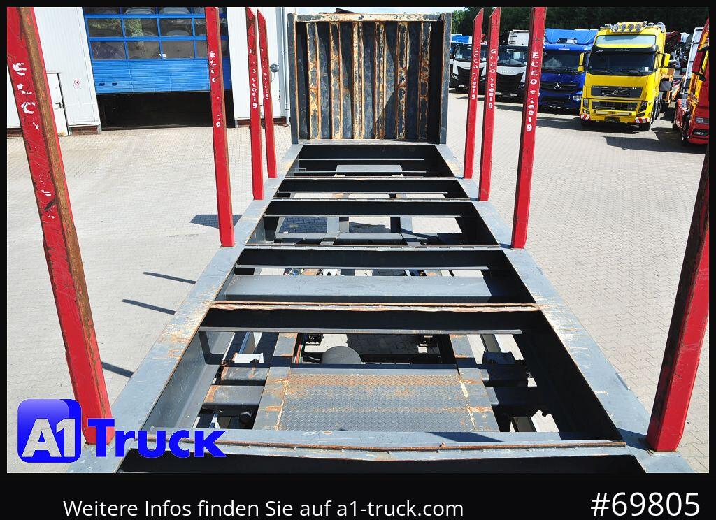 FLIEGL SDS01, Langholz, Containeraufbau, Liftachse, - Timber semi-trailer: picture 2 FLIEGL SDS01, Langholz, Containeraufbau, Liftachse, - Timber semi-trailer: picture 2