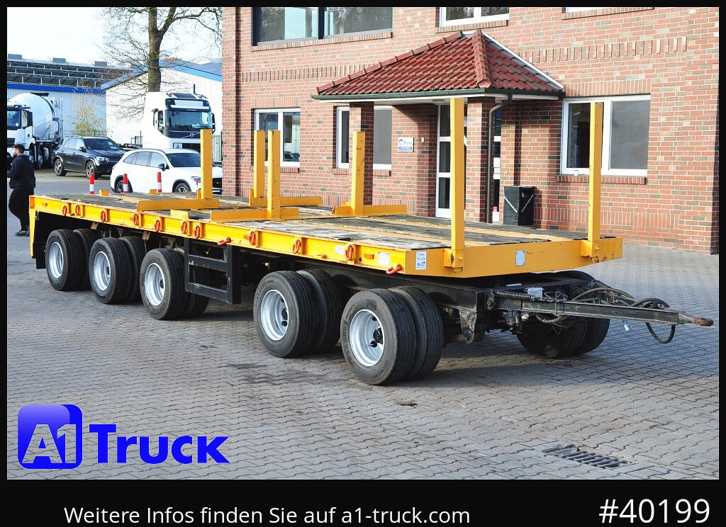 GOLDHOFER 5 achs Ballast, Lenkachse, 50to., Schwerlast, - Low loader trailer: picture 1 GOLDHOFER 5 achs Ballast, Lenkachse, 50to., Schwerlast, - Low loader trailer: picture 1