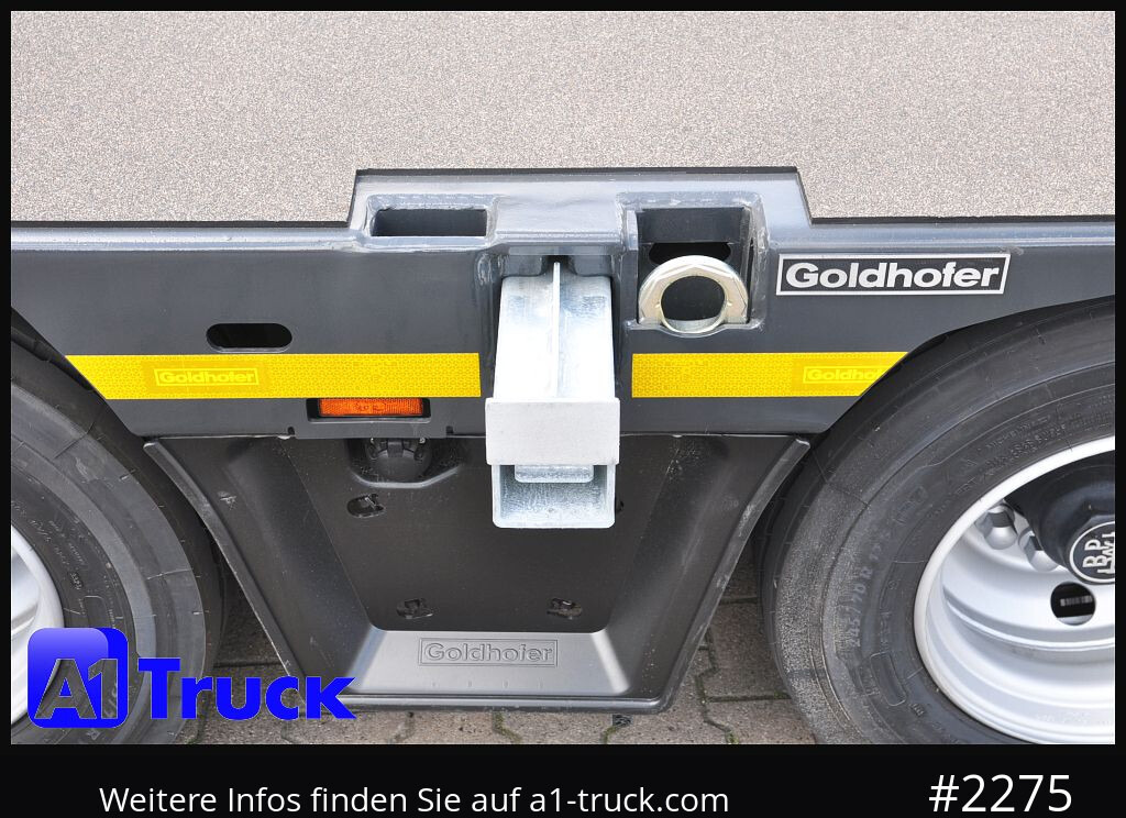 GOLDHOFER STN-L3 Stepstar Trafideck 2 teilig Rampe, - Low loader semi-trailer: picture 4 GOLDHOFER STN-L3 Stepstar Trafideck 2 teilig Rampe, - Low loader semi-trailer: picture 4