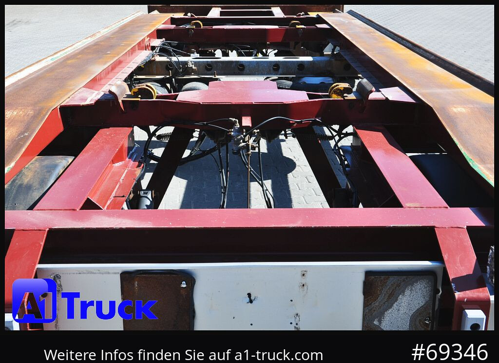 HUEFFERMANN HAR 1870, luft, Scheibenbremesen, - Roll-off/ Skip trailer: picture 3 HUEFFERMANN HAR 1870, luft, Scheibenbremesen, - Roll-off/ Skip trailer: picture 3