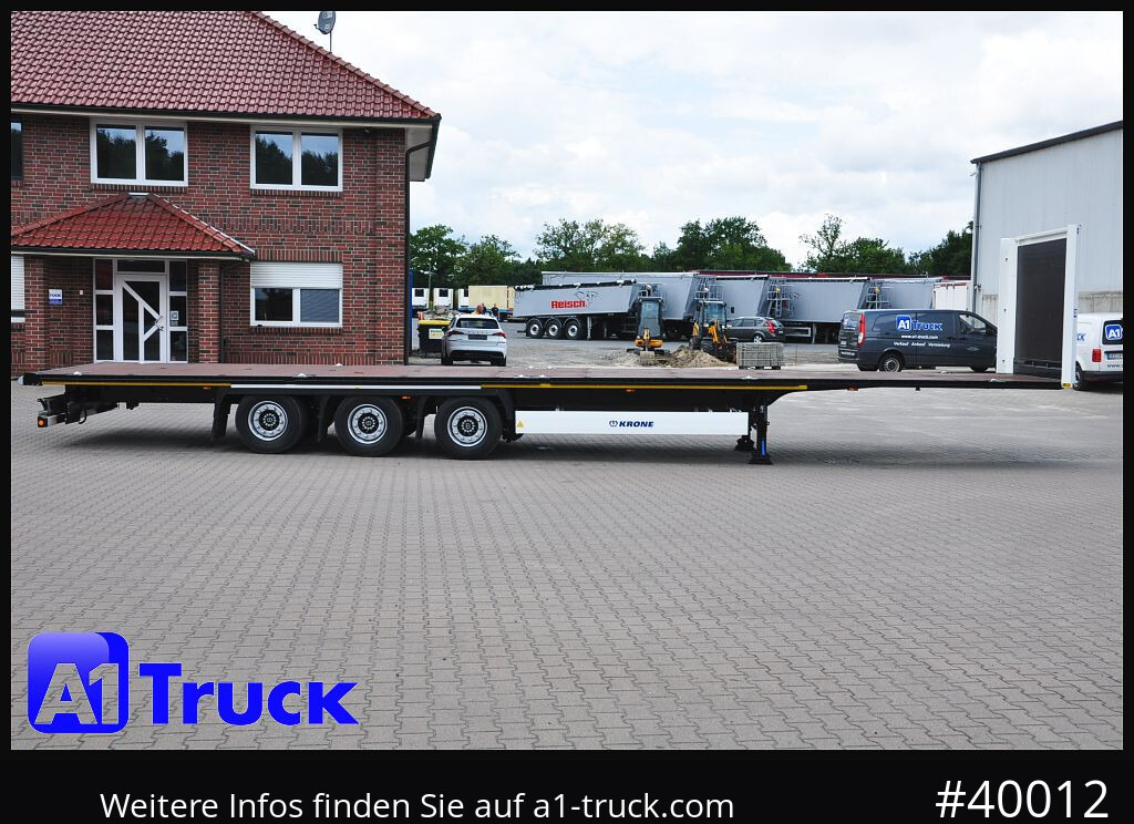 Dropside/ Flatbed semi-trailer KRONE 5 x SD, Mega, Twistlock, Container, NEU: picture 6