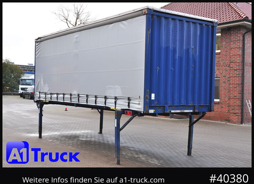 KRONE 7.45 BDF Wechselbrücke, Schiebeplane - Curtainside swap body: picture 1 KRONE 7.45 BDF Wechselbrücke, Schiebeplane - Curtainside swap body: picture 1