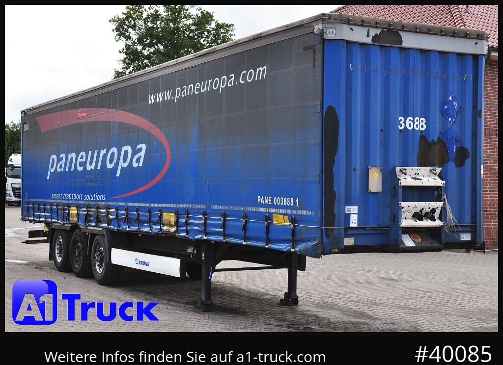 KRONE SD Tautliner, Code XL, BPW, TÜV 10-2025 - Curtainsider semi-trailer: picture 1 KRONE SD Tautliner, Code XL, BPW, TÜV 10-2025 - Curtainsider semi-trailer: picture 1