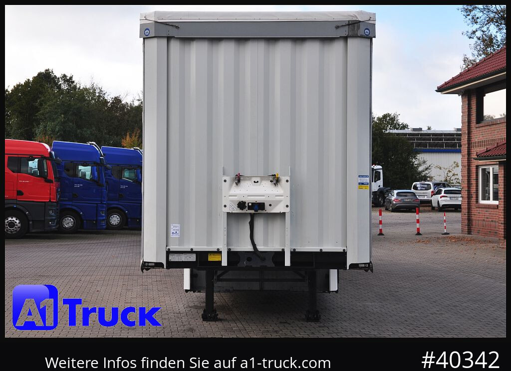 KRONE SD Tautliner, Liftachse, Palettenkasten - Curtainsider semi-trailer: picture 2 KRONE SD Tautliner, Liftachse, Palettenkasten - Curtainsider semi-trailer: picture 2