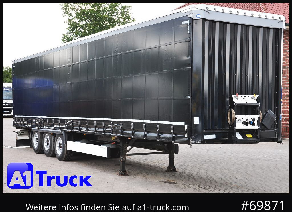 KRONE SD, Tautliner, SAF neue Plane, Code XL DC 9.5 - Curtainsider semi-trailer: picture 1 KRONE SD, Tautliner, SAF neue Plane, Code XL DC 9.5 - Curtainsider semi-trailer: picture 1