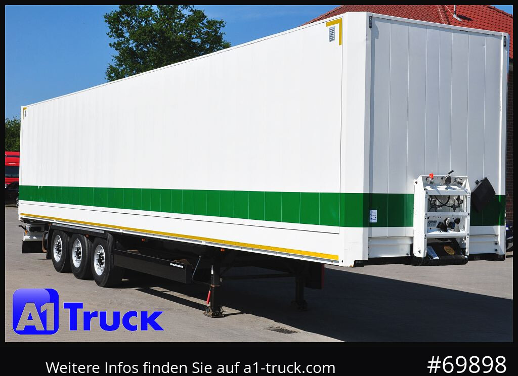 KRONE SDK 27, Koffer, 1 Vorbesitzer, Doppelstock - Closed box semi-trailer: picture 1 KRONE SDK 27, Koffer, 1 Vorbesitzer, Doppelstock - Closed box semi-trailer: picture 1