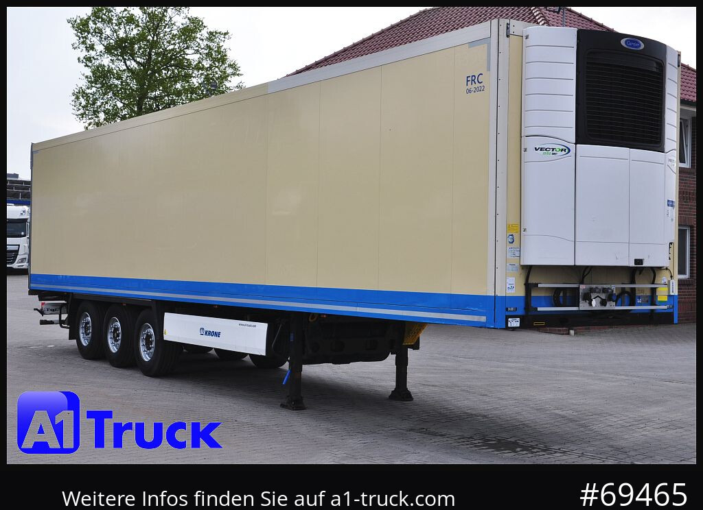 KRONE SDR 27 Carrier 1950 Mt. Doppelstock Lift, - Refrigerator semi-trailer: picture 1 KRONE SDR 27 Carrier 1950 Mt. Doppelstock Lift, - Refrigerator semi-trailer: picture 1