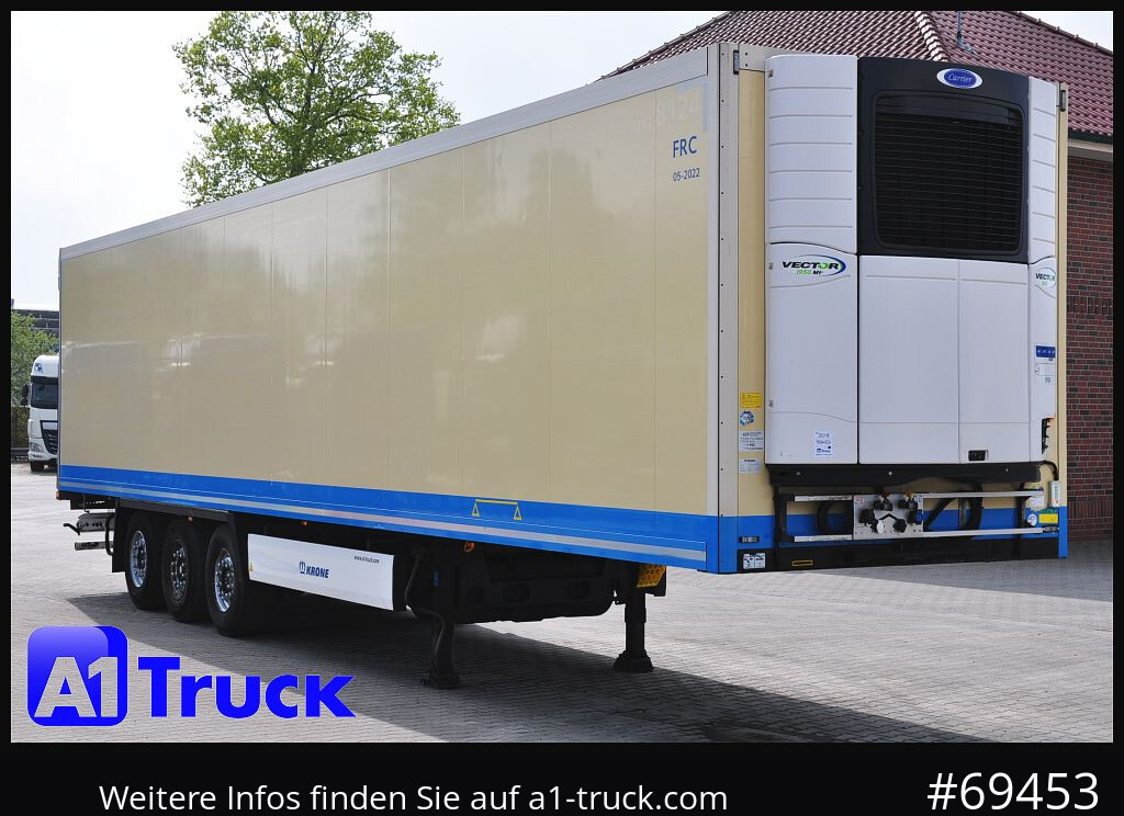 KRONE SDR 27 Carrier 1950 Mt. Doppelstock Lift, - Refrigerator semi-trailer: picture 1 KRONE SDR 27 Carrier 1950 Mt. Doppelstock Lift, - Refrigerator semi-trailer: picture 1