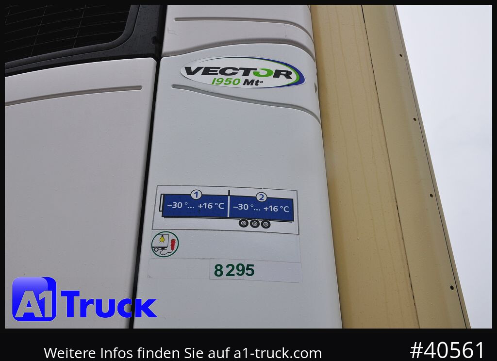 KRONE SDR 27 Carrier 1950 Mt. Doppelstock Lift,TÜV 07/2026 - Refrigerator semi-trailer: picture 3 KRONE SDR 27 Carrier 1950 Mt. Doppelstock Lift,TÜV 07/2026 - Refrigerator semi-trailer: picture 3