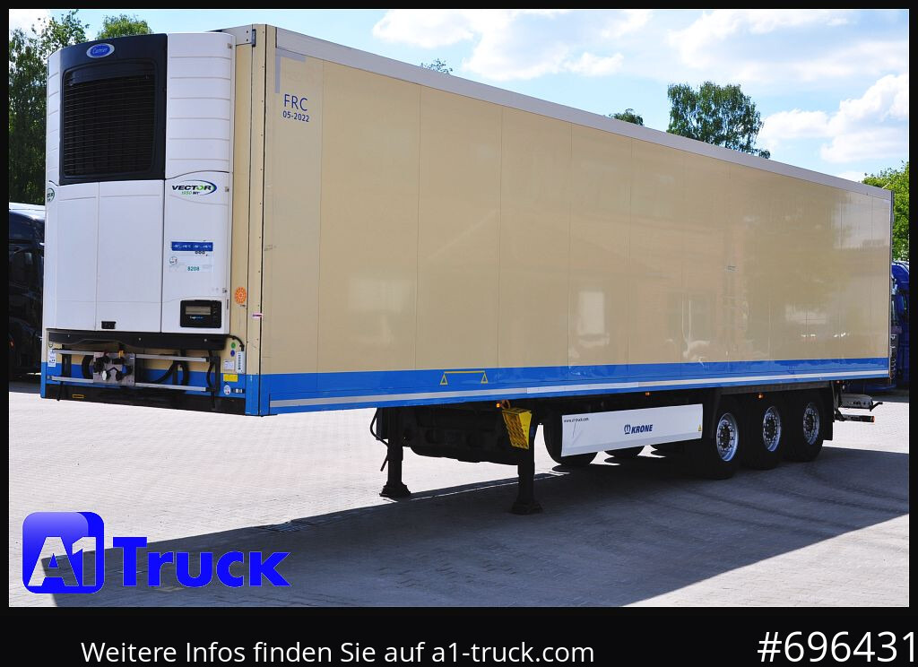 Refrigerator semi-trailer KRONE SDR 27 Carrier 1950 Mt., Lift, Multitemp.: picture 13