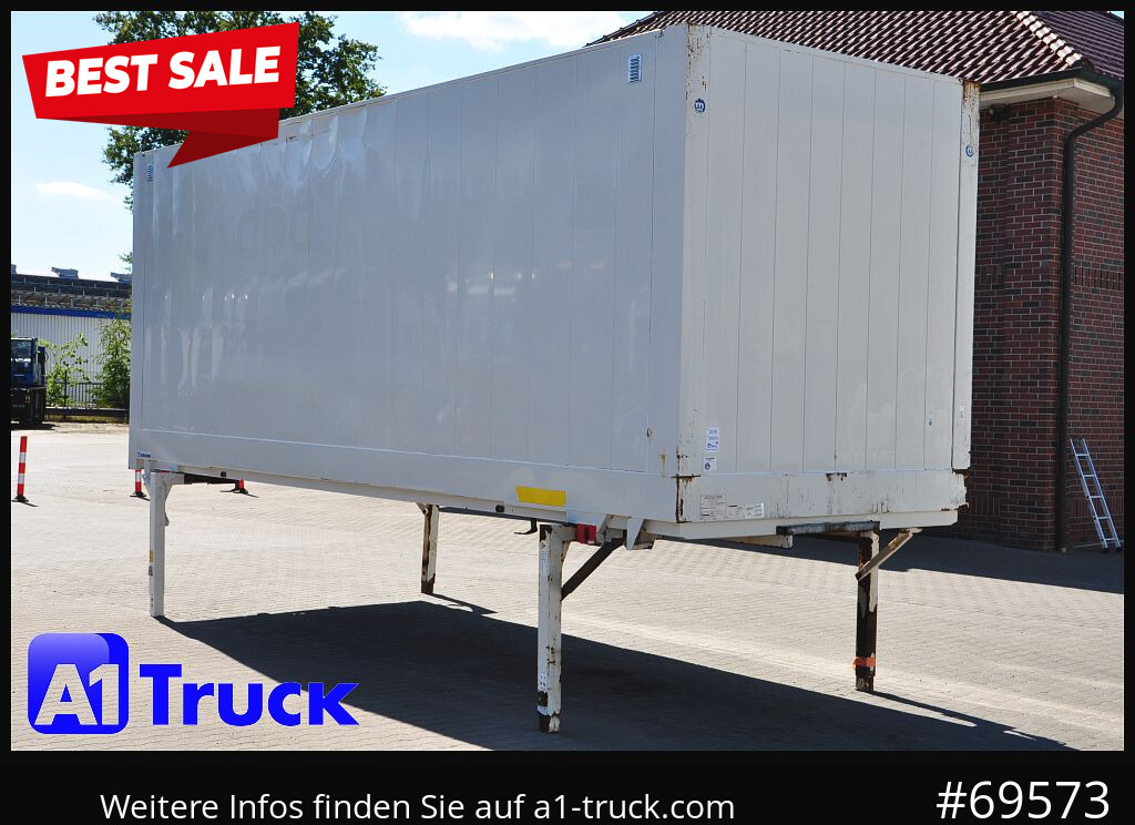 KRONE Wechselbrücke BDF 7,45 Koffer, Textil 2750mm innen, 20 x vorhanden - Swap body - box: picture 1 KRONE Wechselbrücke BDF 7,45 Koffer, Textil 2750mm innen, 20 x vorhanden - Swap body - box: picture 1