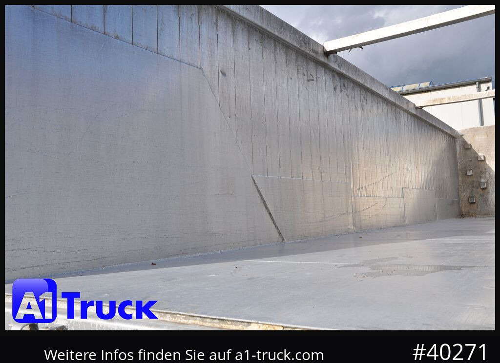 MAFA Alu-Kippmulde, 50m³, Liftachse, Getreiderschieber, - Tipper semi-trailer: picture 2 MAFA Alu-Kippmulde, 50m³, Liftachse, Getreiderschieber, - Tipper semi-trailer: picture 2