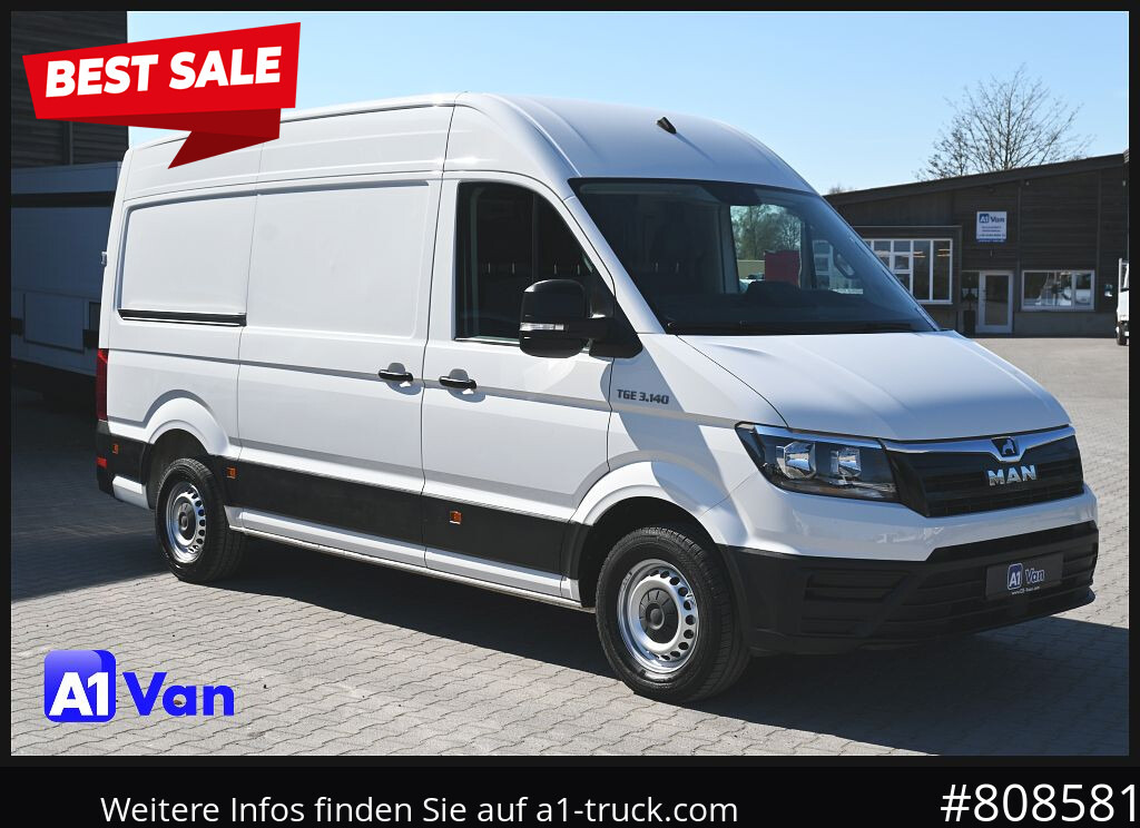 MAN TGE 3.140, Klima, Tachograph, AHK - Panel van: picture 1 MAN TGE 3.140, Klima, Tachograph, AHK - Panel van: picture 1