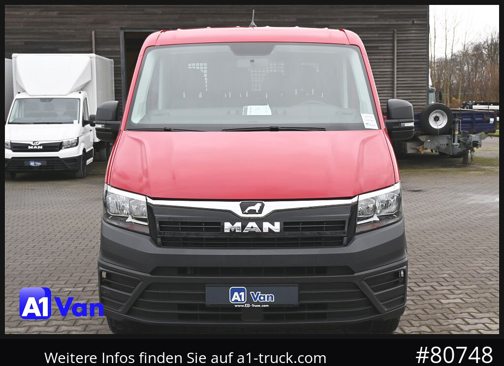Tipper van, Combi van MAN TGE 3.180 Doka Kipper,Klima, AHK: picture 14