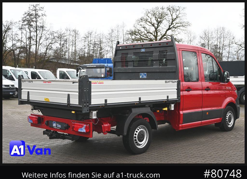 Tipper van, Combi van MAN TGE 3.180 Doka Kipper,Klima, AHK: picture 9