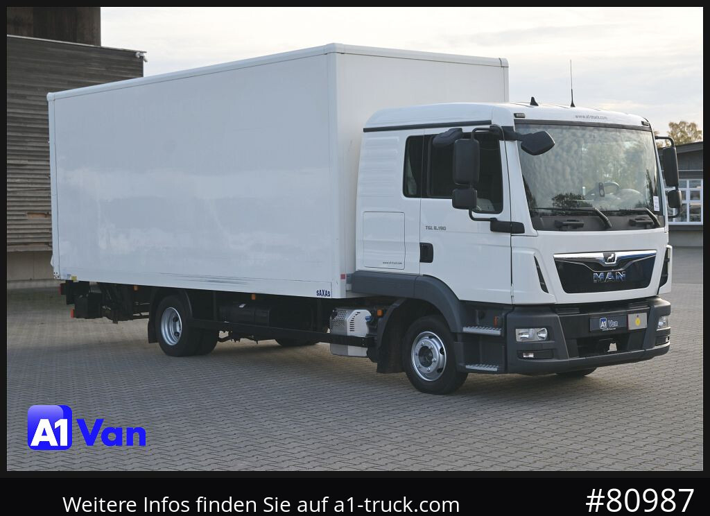 MAN TGL 8.190 4x2 L-Haus Schlafkabine - Box van: picture 1 MAN TGL 8.190 4x2 L-Haus Schlafkabine - Box van: picture 1