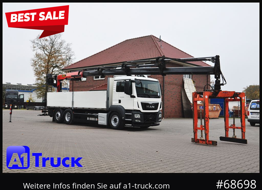 MAN TGS 26.440, Kran PK23.001L, 16m, Lenkachse - Crane truck: picture 1 MAN TGS 26.440, Kran PK23.001L, 16m, Lenkachse - Crane truck: picture 1