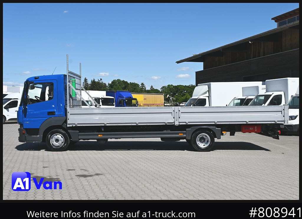 Dropside/ Flatbed truck MERCEDES-BENZ Atego 816 Pritsche, 7 Meter lang , Automatik: picture 12