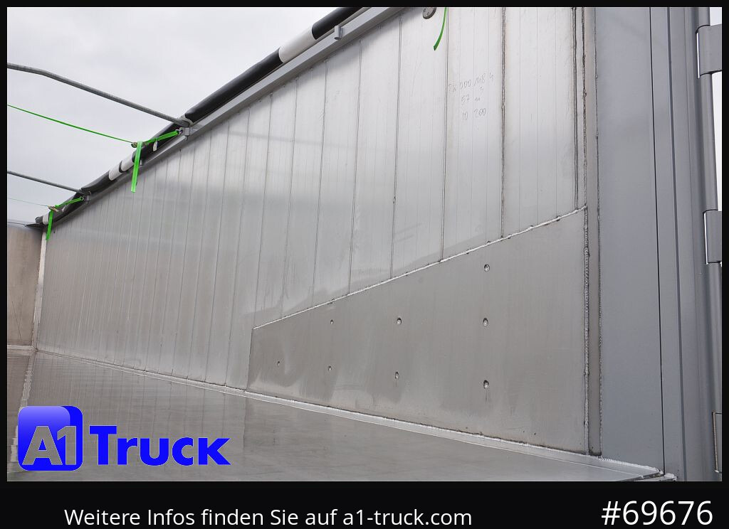REISCH RHKS, Alu-Kippmulde 57m³, Kombitüren, Alufelgen, Liftachse, - Tipper semi-trailer: picture 5 REISCH RHKS, Alu-Kippmulde 57m³, Kombitüren, Alufelgen, Liftachse, - Tipper semi-trailer: picture 5