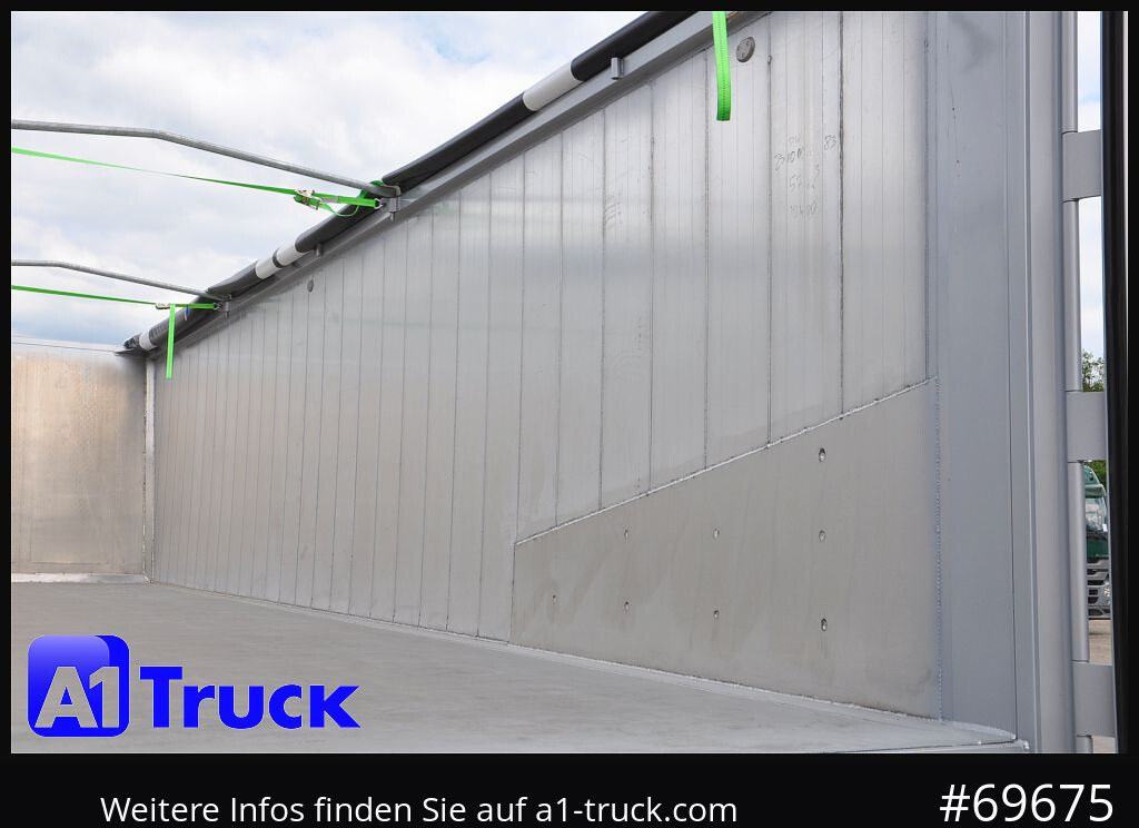 REISCH RHKS, Alu-Kippmulde 57m³, Kombitüren, Alufelgen, Liftachse, - Tipper semi-trailer: picture 3 REISCH RHKS, Alu-Kippmulde 57m³, Kombitüren, Alufelgen, Liftachse, - Tipper semi-trailer: picture 3