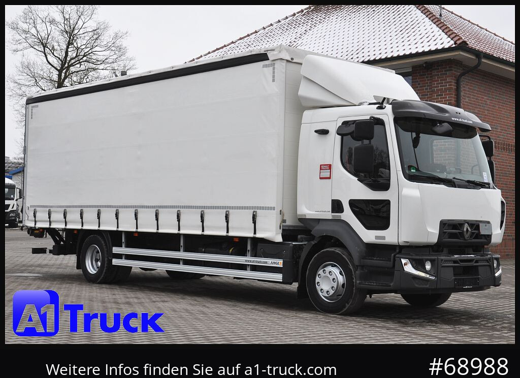 RENAULT D16- 280 Klima, LBW AHK, ACC, E6 - Curtainsider truck: picture 1 RENAULT D16- 280 Klima, LBW AHK, ACC, E6 - Curtainsider truck: picture 1
