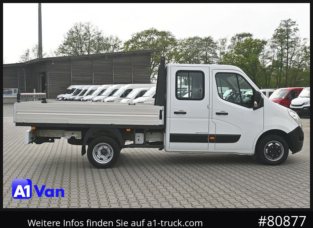 Flatbed van, Combi van RENAULT Master Pritsche Doka, AHK 3,5Tonnen , Klima, Luftfederung: picture 8