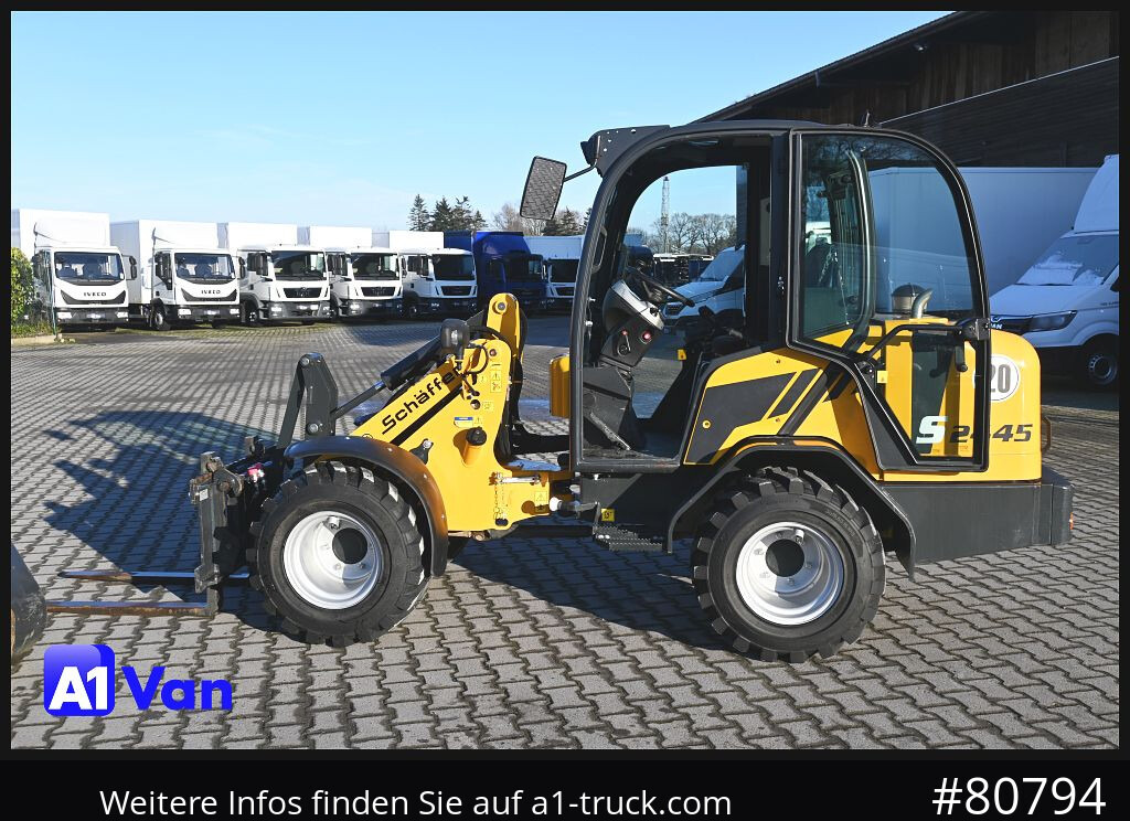 Wheel loader SCHAEFFER Schäffer 2445S Hoflader, Gabel, 127 Bstd.: picture 13 Wheel loader SCHAEFFER Schäffer 2445S Hoflader, Gabel, 127 Bstd.: picture 13