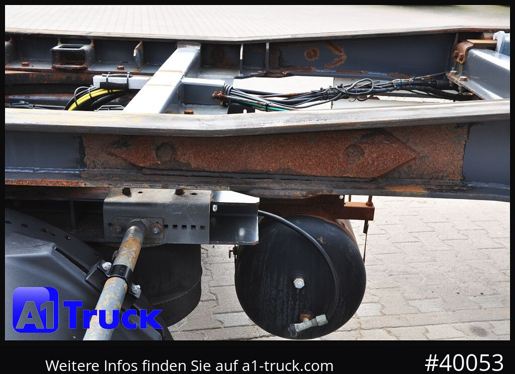 SCHMITZ ACF 20, Schlitten, zwillingsbereift, bis 7700mm Container - Roll-off/ Skip trailer: picture 2 SCHMITZ ACF 20, Schlitten, zwillingsbereift, bis 7700mm Container - Roll-off/ Skip trailer: picture 2