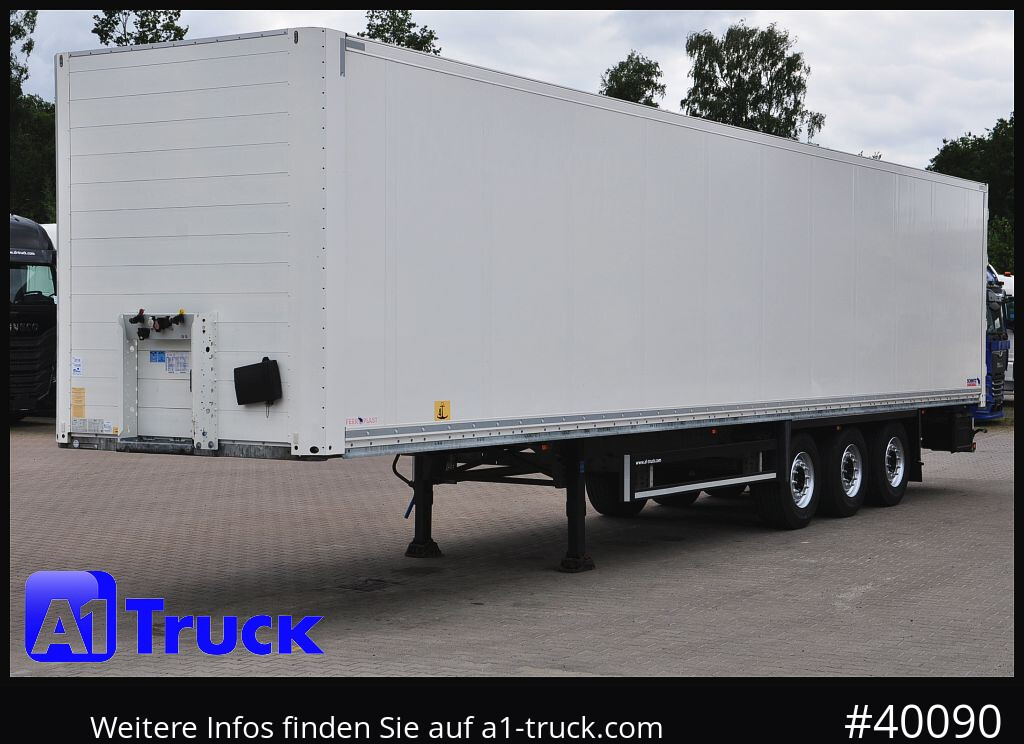 SCHMITZ Koffer, Trockenfracht, 1 Vorbesitzer - Closed box semi-trailer: picture 3 SCHMITZ Koffer, Trockenfracht, 1 Vorbesitzer - Closed box semi-trailer: picture 3