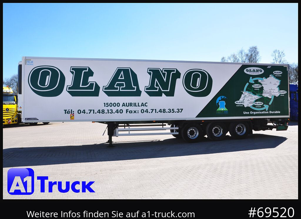 SCHMITZ Lamberet LVF S3 Alufelgen, Thermoking SLXe 200 - Refrigerator semi-trailer: picture 2 SCHMITZ Lamberet LVF S3 Alufelgen, Thermoking SLXe 200 - Refrigerator semi-trailer: picture 2