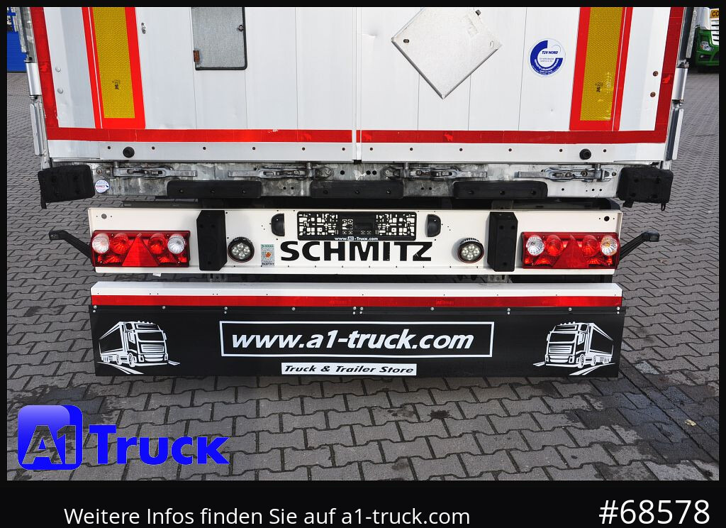 SCHMITZ SCS, Bordwandsider, Steckrungen, Liftachse, verzinkt - Curtainsider semi-trailer: picture 4 SCHMITZ SCS, Bordwandsider, Steckrungen, Liftachse, verzinkt - Curtainsider semi-trailer: picture 4