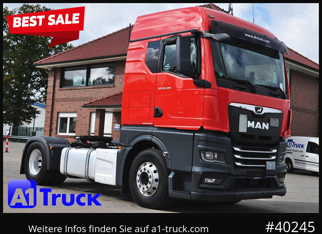 MAN TGX 18.470 GM Hydraulik, Intarder Navi Standklima, - Tractor unit: picture 1 MAN TGX 18.470 GM Hydraulik, Intarder Navi Standklima, - Tractor unit: picture 1