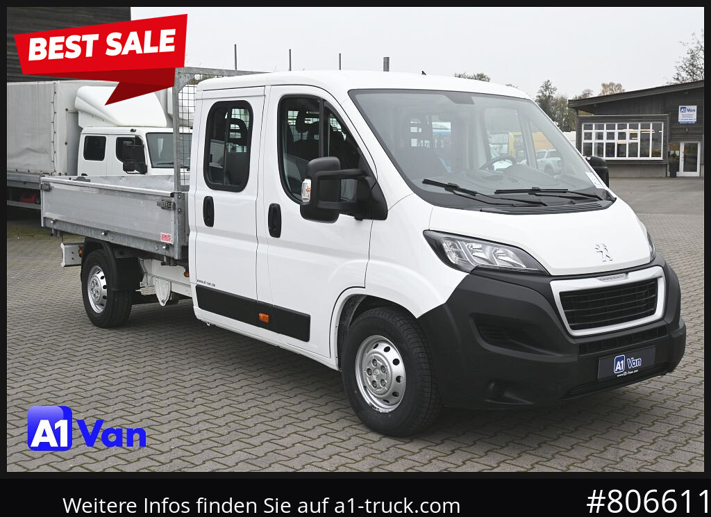 PEUGEOT Boxer Doka Kipper, AHK, Klima, Standheizung - Truck: picture 1 PEUGEOT Boxer Doka Kipper, AHK, Klima, Standheizung - Truck: picture 1