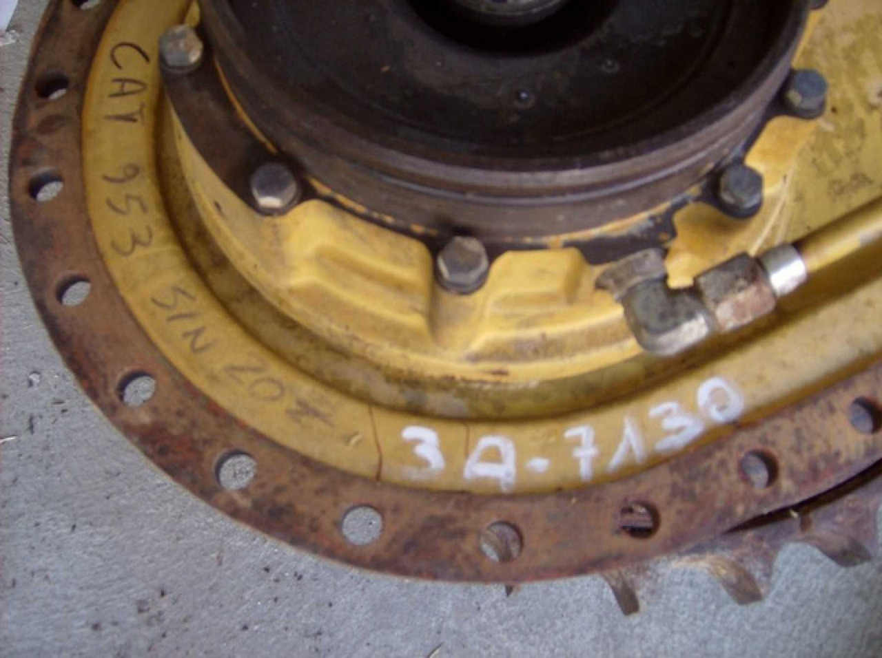 Caterpillar 953 RIDUTTORE DI TRASLAZIONE DESTRO COMPLETO DI RUOTA MOTRICE 3A6425 - Transmission for Construction machinery: picture 2 Caterpillar 953 RIDUTTORE DI TRASLAZIONE DESTRO COMPLETO DI RUOTA MOTRICE 3A6425 - Transmission for Construction machinery: picture 2