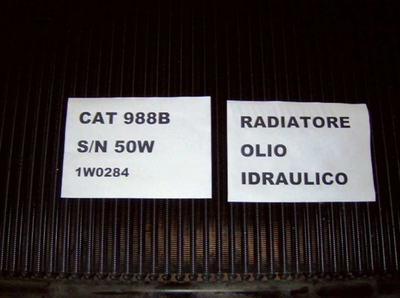 Caterpillar 988B RADIATORE - Cooling system for Construction machinery: picture 1 Caterpillar 988B RADIATORE - Cooling system for Construction machinery: picture 1