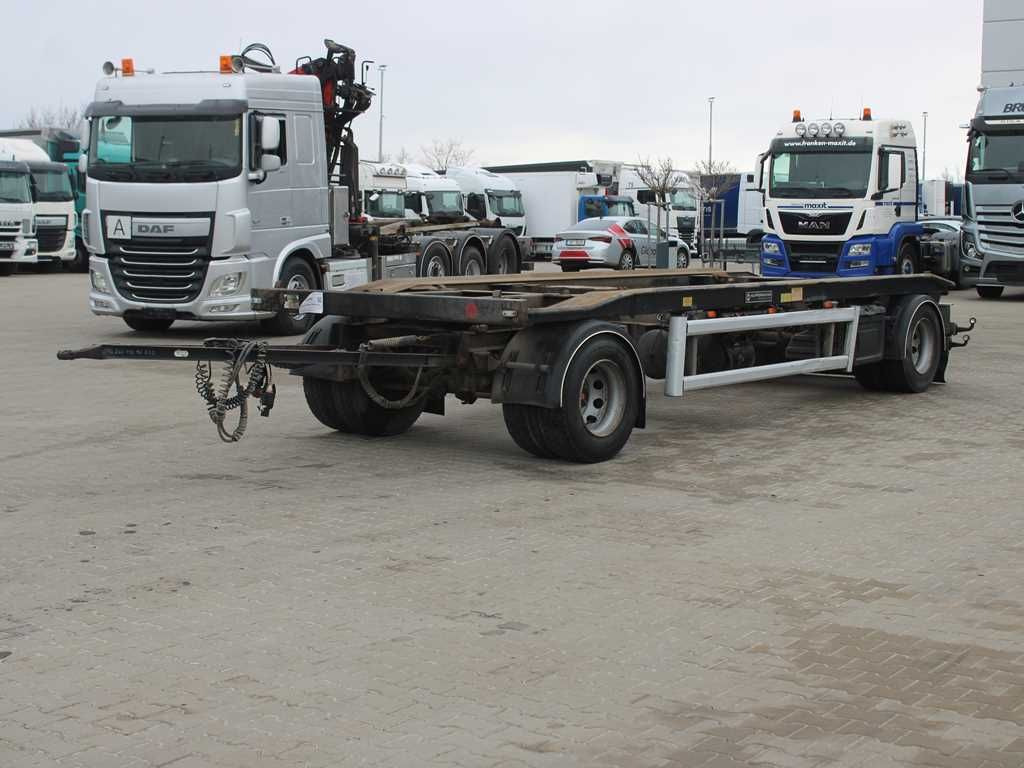 Hüffermann HAR 18.70, AXLES SAF, PNEU 80% - Roll-off/ Skip trailer: picture 1 Hüffermann HAR 18.70, AXLES SAF, PNEU 80% - Roll-off/ Skip trailer: picture 1