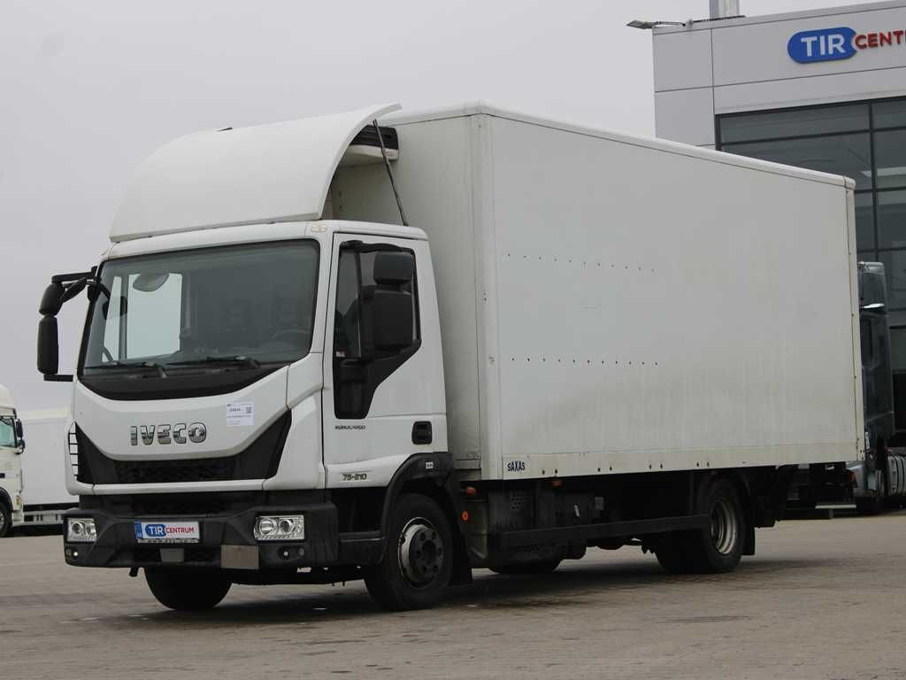Iveco EUROCARGO 75-210, EURO 6, TAIL LIFT, PNEU 80% - Refrigerator truck: picture 1 Iveco EUROCARGO 75-210, EURO 6, TAIL LIFT, PNEU 80% - Refrigerator truck: picture 1