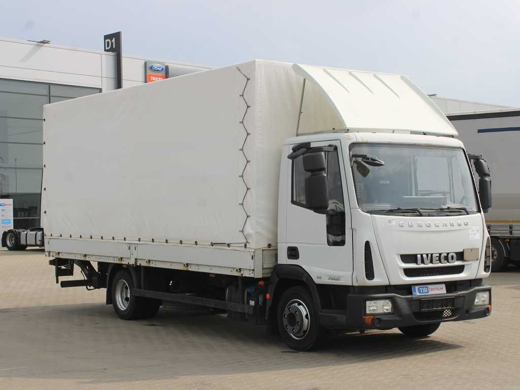 Iveco EUROCARGO 75E21, EURO 6, TAIL LIFT, SIDEWALLS - Curtainsider truck: picture 2 Iveco EUROCARGO 75E21, EURO 6, TAIL LIFT, SIDEWALLS - Curtainsider truck: picture 2