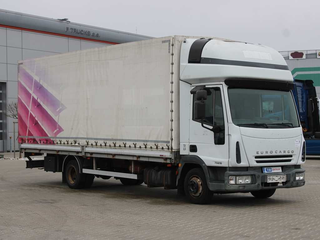 Iveco EUROCARGO ML 75 E 15, EURO 3, SLEEPING CABIN - Curtainsider truck: picture 2 Iveco EUROCARGO ML 75 E 15, EURO 3, SLEEPING CABIN - Curtainsider truck: picture 2