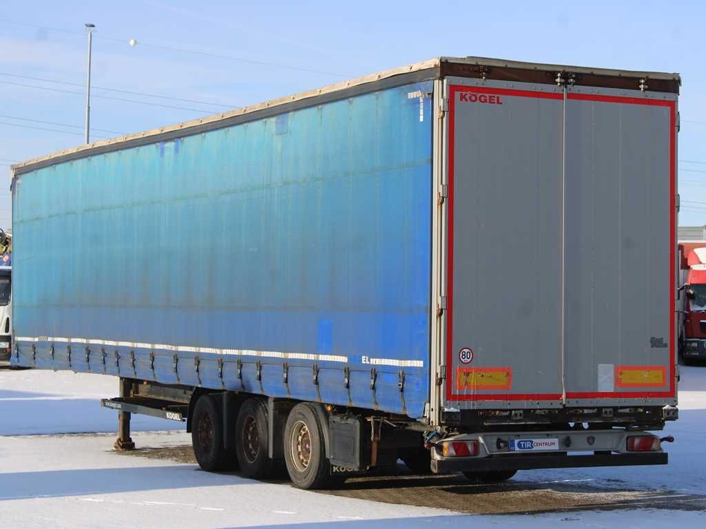Kögel S24-1, LOWDECK, LIFTING AXLE, SAF, MULTILOCK - Curtainsider semi-trailer: picture 4 Kögel S24-1, LOWDECK, LIFTING AXLE, SAF, MULTILOCK - Curtainsider semi-trailer: picture 4