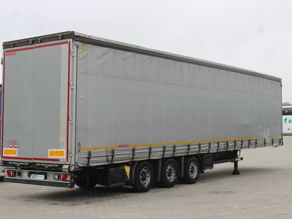 Kögel SN 24, LOWDECK, LIFTING AXLE, MULTILOCK - Curtainsider semi-trailer: picture 3 Kögel SN 24, LOWDECK, LIFTING AXLE, MULTILOCK - Curtainsider semi-trailer: picture 3