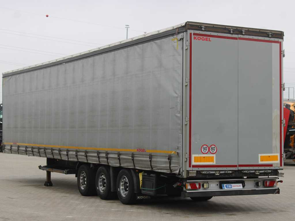 Kögel SN 24, LOWDECK, LIFTING AXLE, MULTILOCK, LIFTING ROOF - Curtainsider semi-trailer: picture 5 Kögel SN 24, LOWDECK, LIFTING AXLE, MULTILOCK, LIFTING ROOF - Curtainsider semi-trailer: picture 5