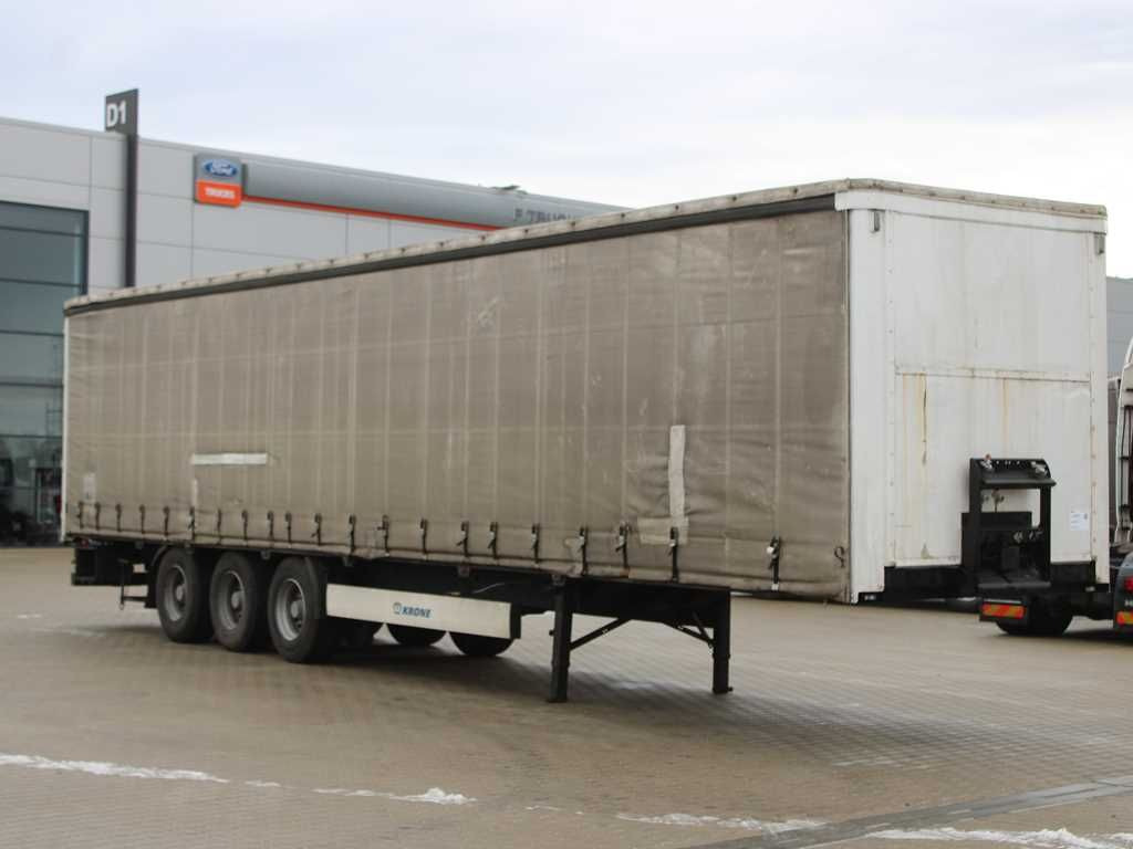 Krone KRONE SDP 27 WKE, LIFTING AXLE - Curtainsider semi-trailer: picture 2 Krone KRONE SDP 27 WKE, LIFTING AXLE - Curtainsider semi-trailer: picture 2